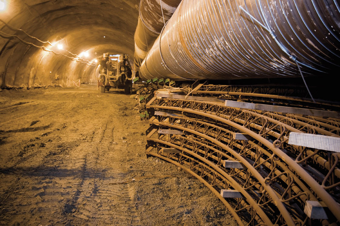 Tunnel avoids Landslide: DSI supplies Quality Systems for By-Pass Tunnel avoids Landslide: DSI supplies Quality Systems for By-Pass