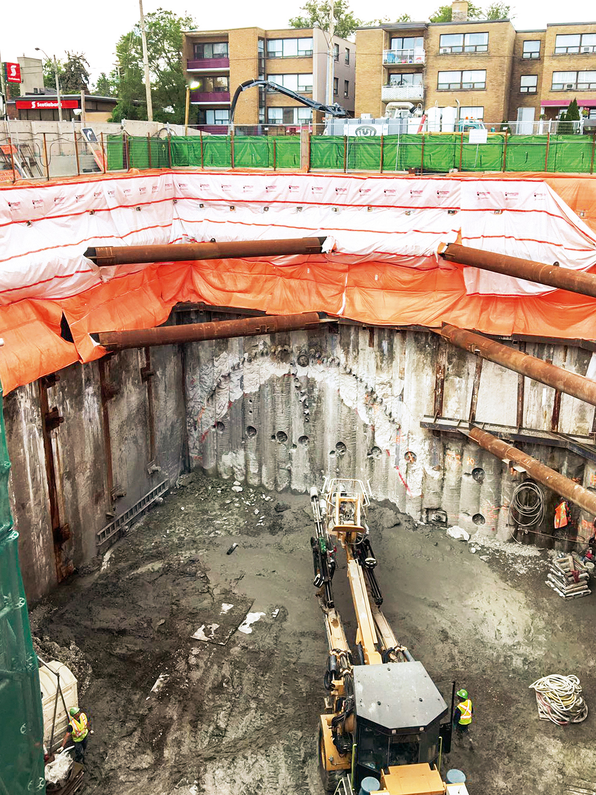 Major Order for the AT – Pipe Umbrella System with Squeezed Connection: The Eglinton Crosstown Light Rail Transit Project in Toronto Major Order for the AT – Pipe Umbrella System with Squeezed Connection: The Eglinton Crosstown Light Rail Transit Project in Toronto